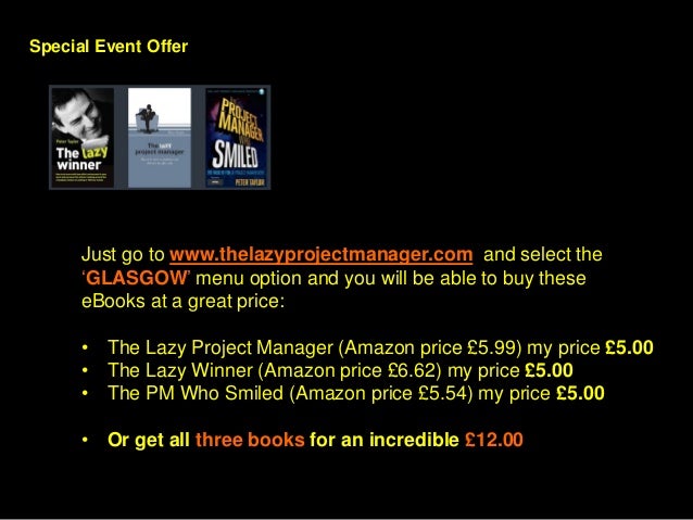The Lazy Project Manager Ebook